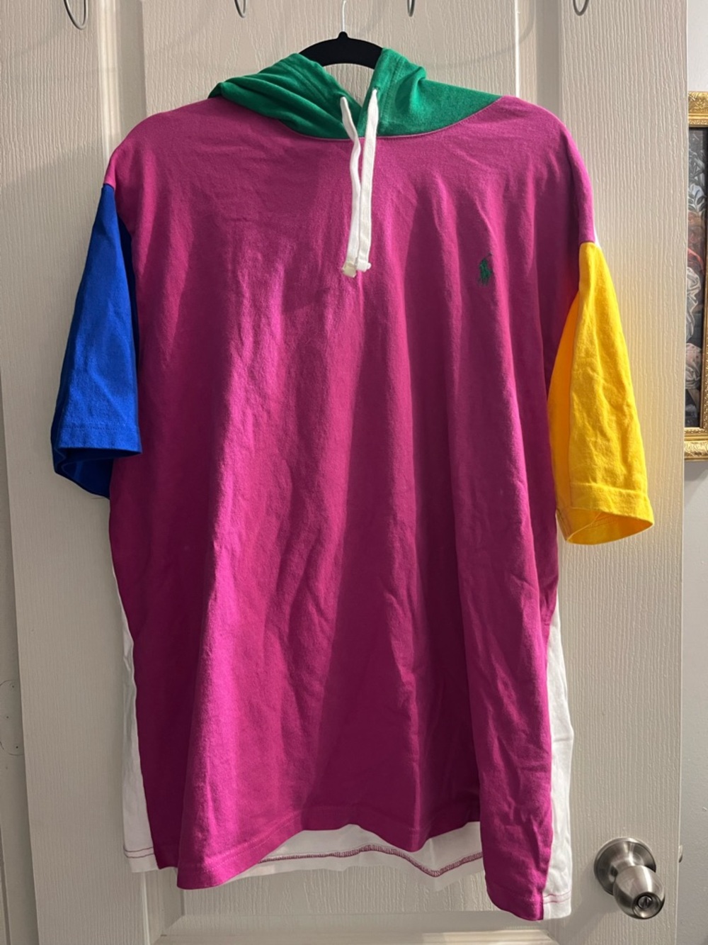 Polo Ralph Lauren Colorblock Hooded Pullover Hoodie Multicolor Men's XL